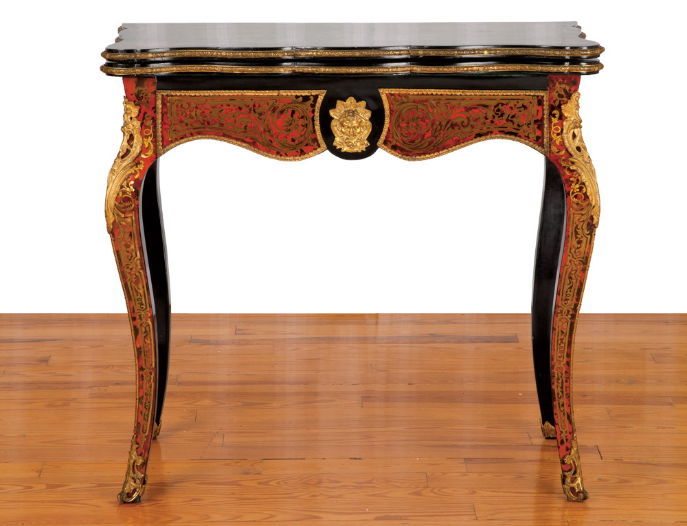 French Boulle Game Table