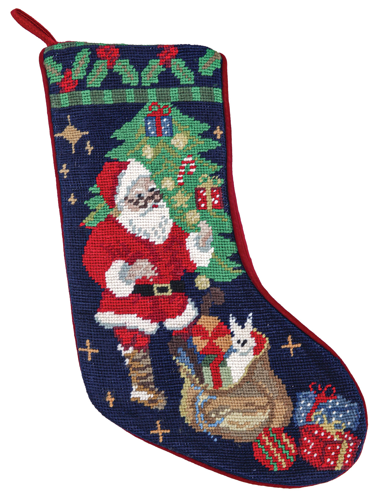 Image of Christmas Stocking Santa's Gifts