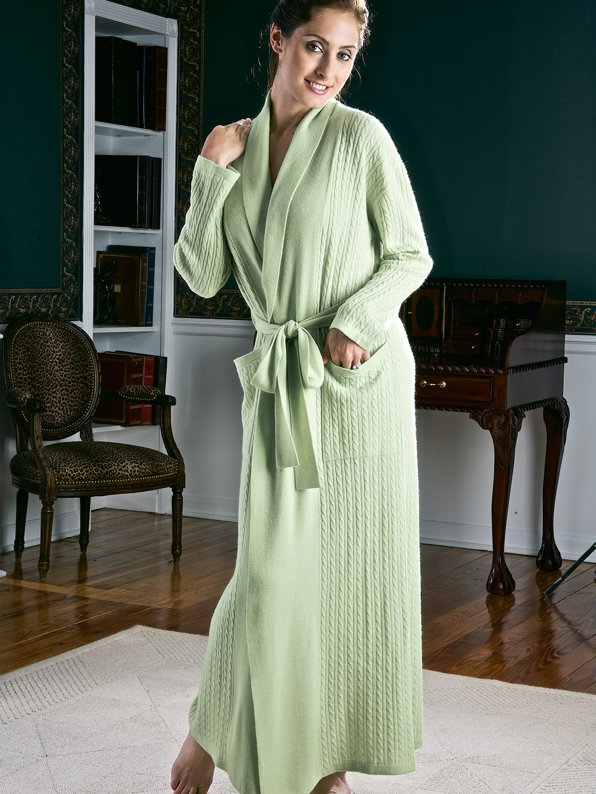 Image of ANGIE CASHMERE ROBE