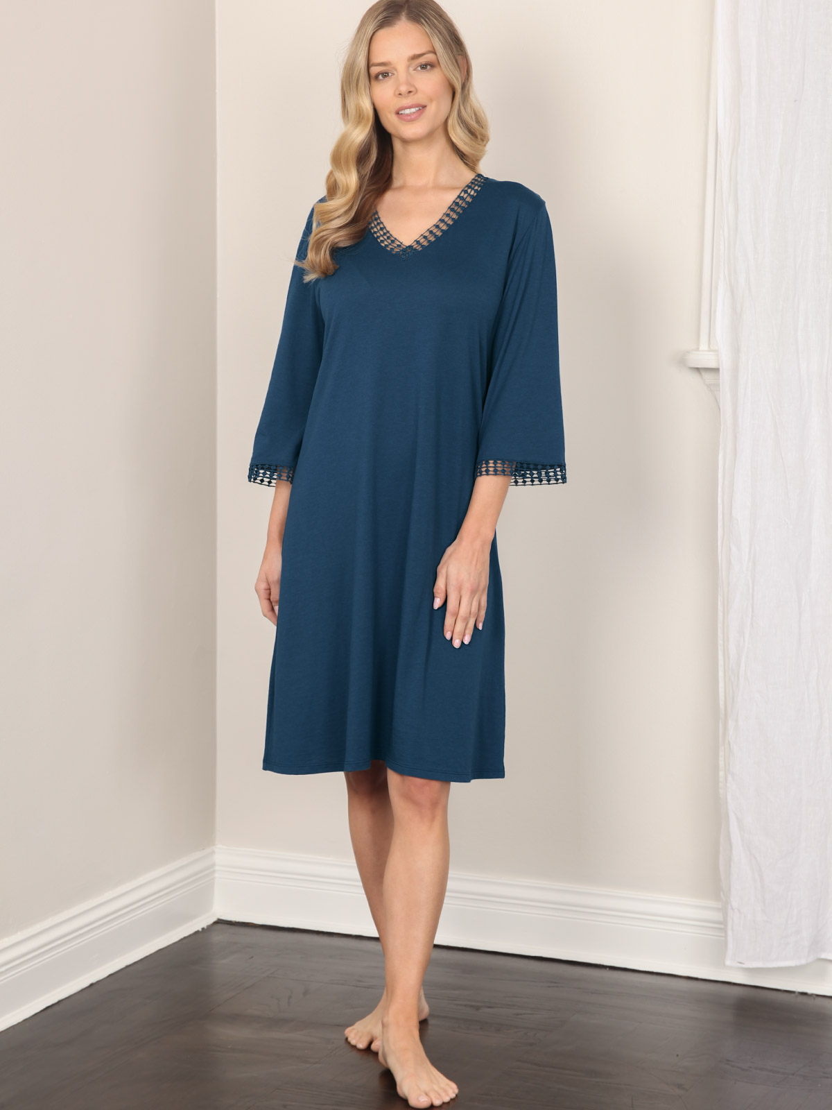 Corinne luxury nightwear schweitzer linen