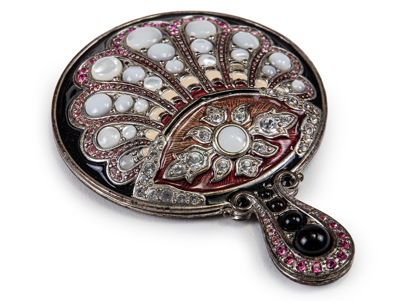 Jay Strongwater Mirror. - Antiques - Schweitzer Linen