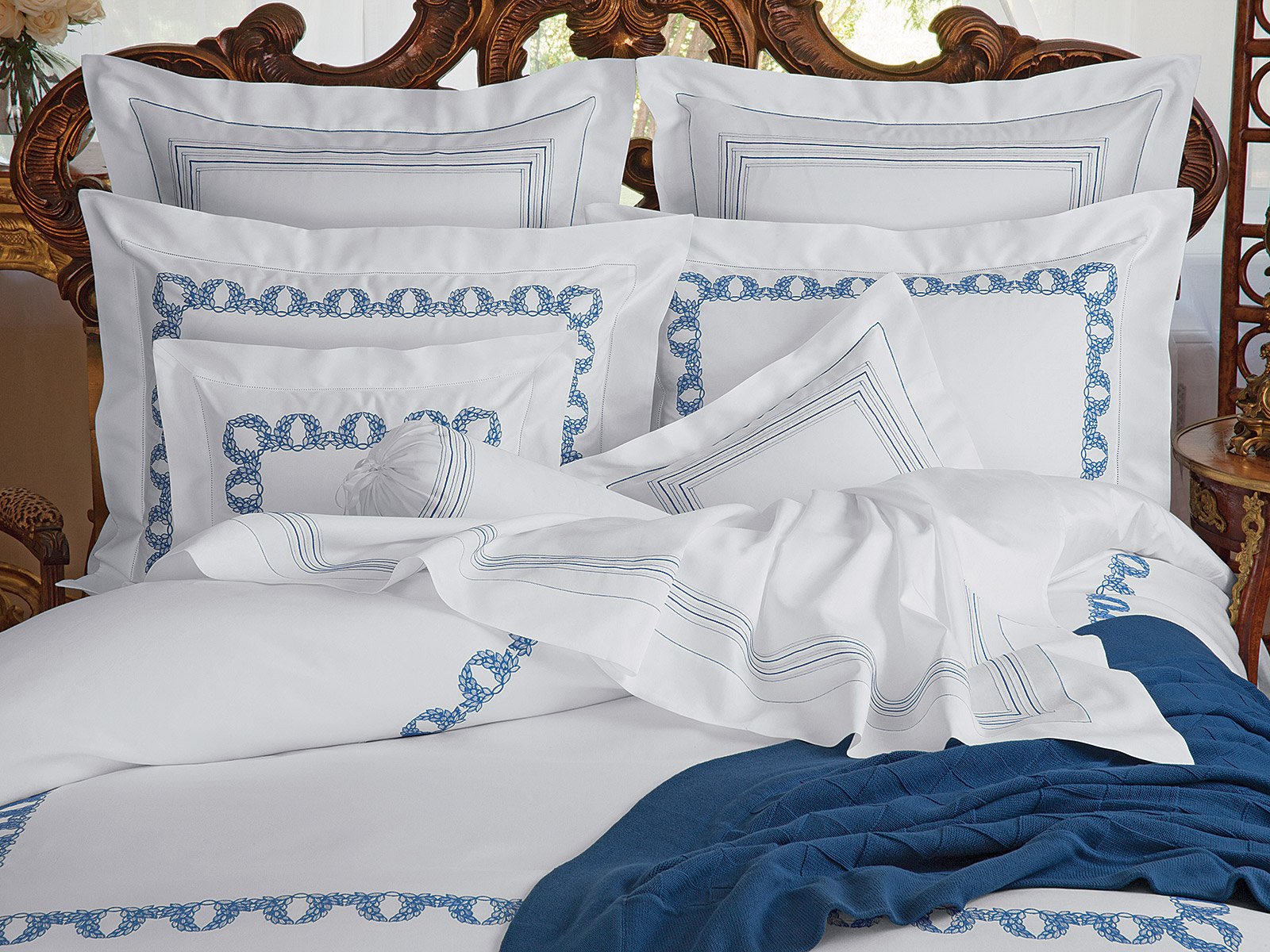 Luxury Bedding Italian Bed Linens Schweitzer Linen