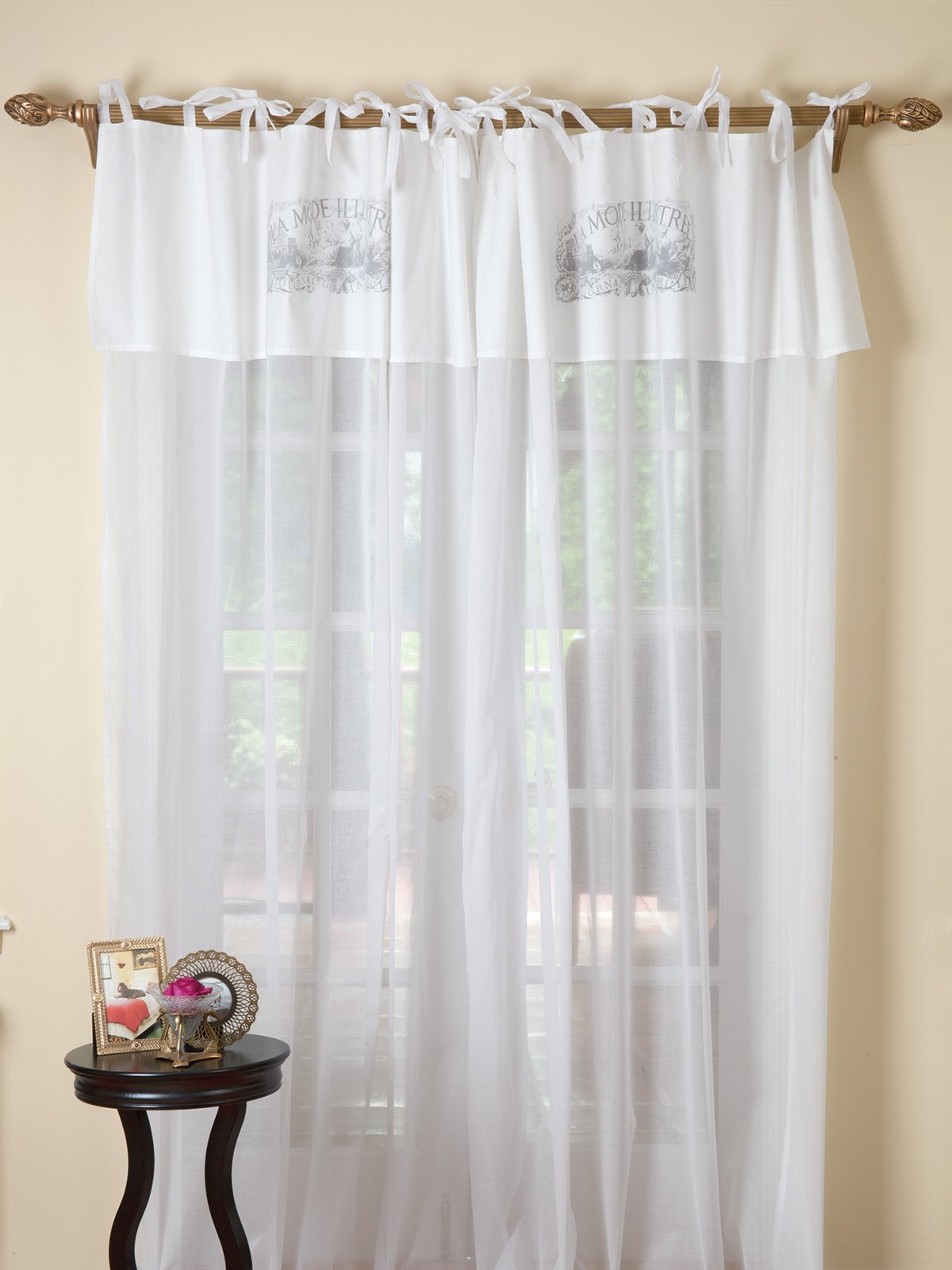 cotton voile curtains
