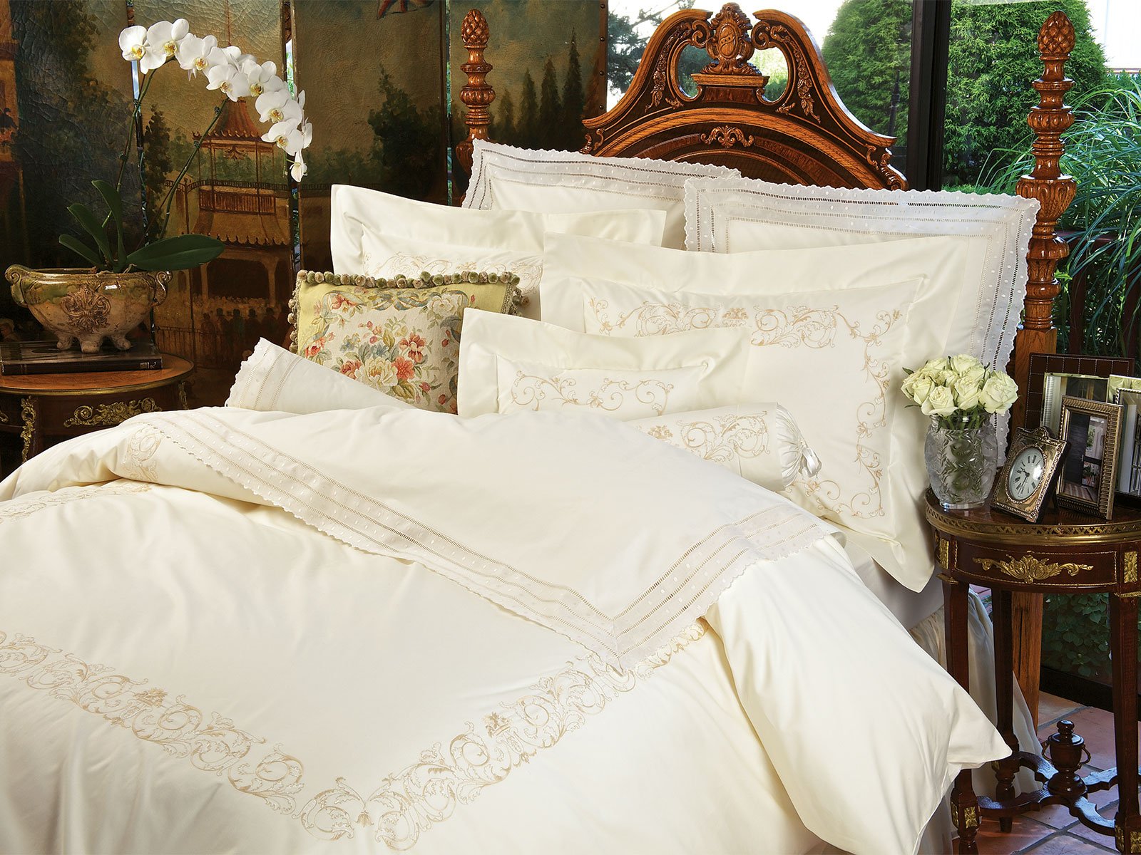 Luna Fine Bed Linens Luxury Bedding Italian Bed Linens