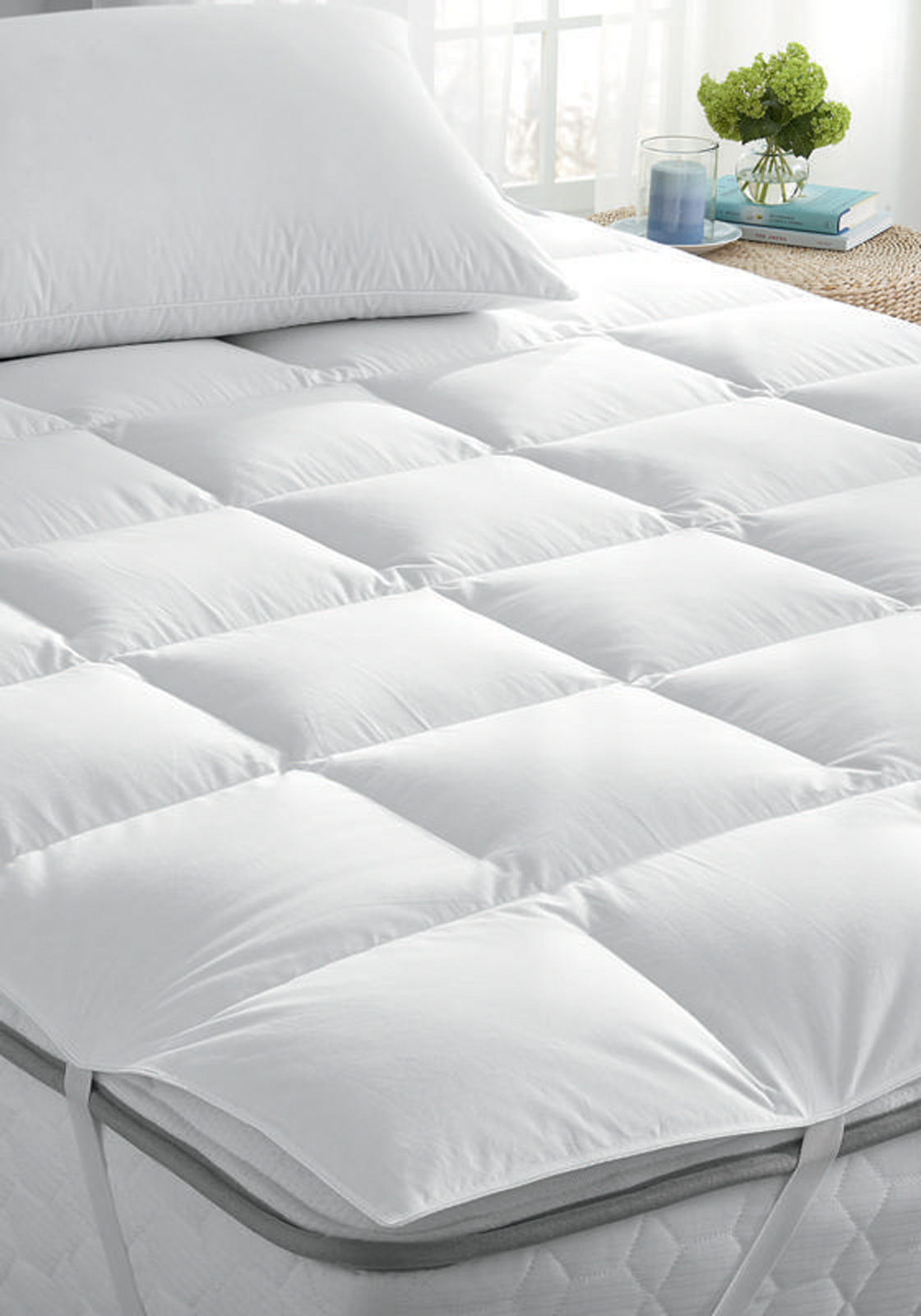 down filled mattress cover