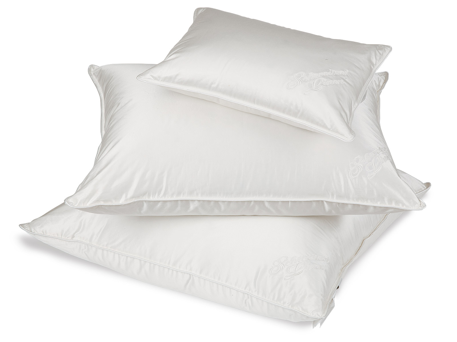 Dynasty Down Pillows - Luxury Bedding - Italian Bed Linens - Schweitzer  Linen
