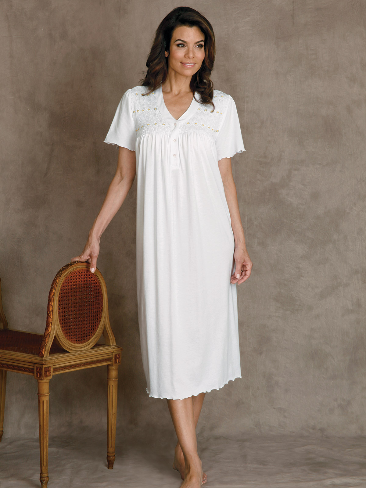 Suzette - Luxury Nightwear - Schweitzer Linen