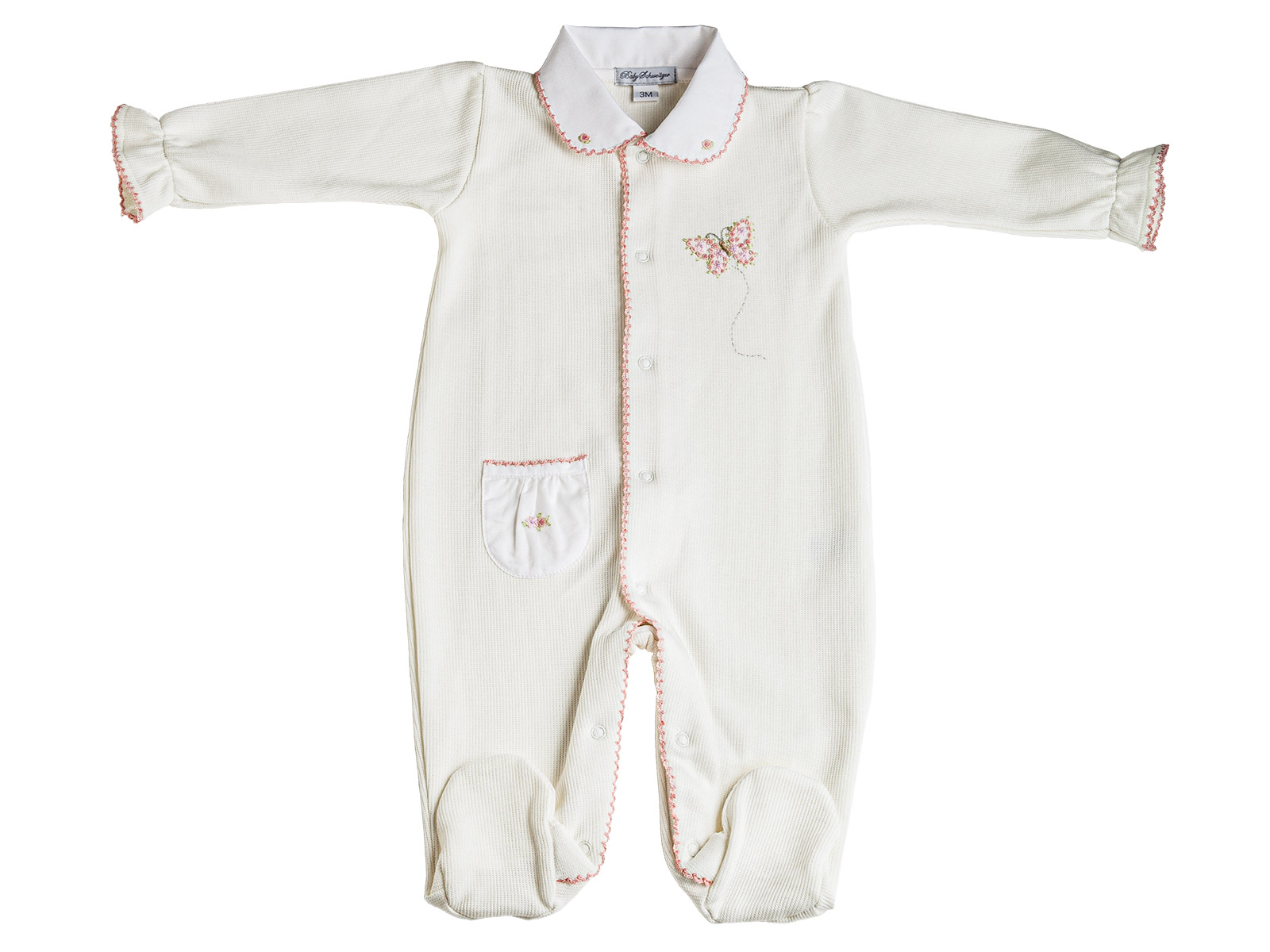 Papillon Onesie Baby Schweitzer Linen