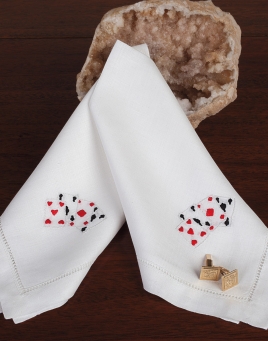 Royal Flush Handkerchief