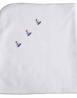 Little Skipper Baby Blanket