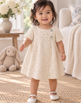 Abelia Crocheted Dress