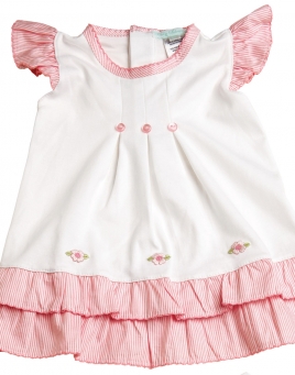 Flora - 3 Flowers Dress & Bloomers