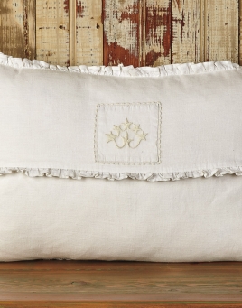 Decorative Ruffled Cushion