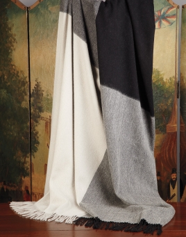 Quadrants Wool/Cashmere Throw