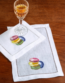 Macaron Cocktail Napkins