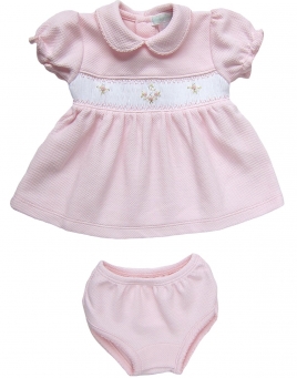 Isabella - Smocked Dress & Bloomers