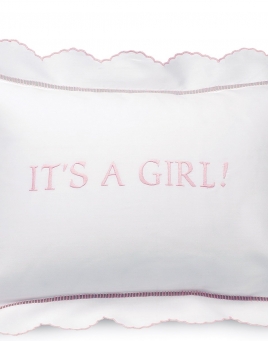 Blessed Event Embroidered Shams