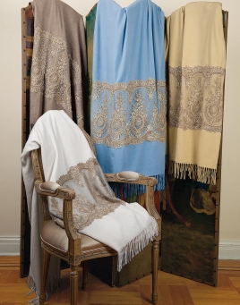 Cashmere & Lace Throw