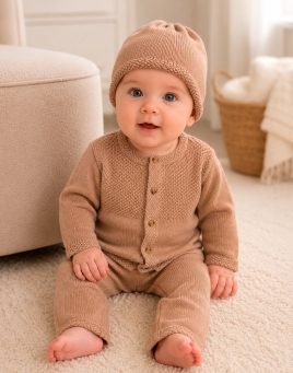 Skylar Baby Knit Set