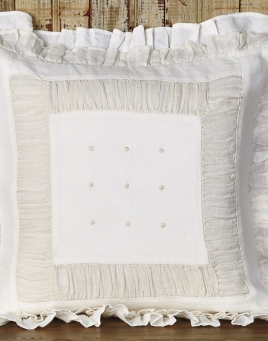 Decorative Ruffled Cushion