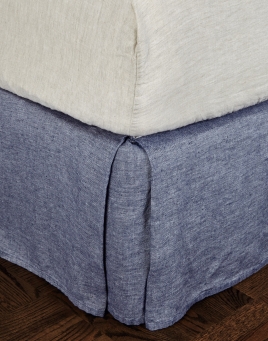 Lighthouse Denim Blue Dust Ruffles