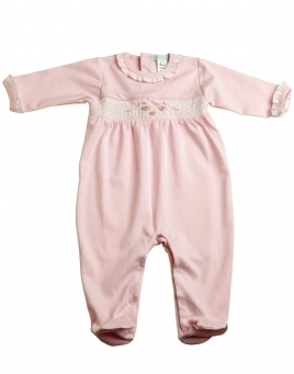 Clara - Rose & Ribbon Jumpsuit